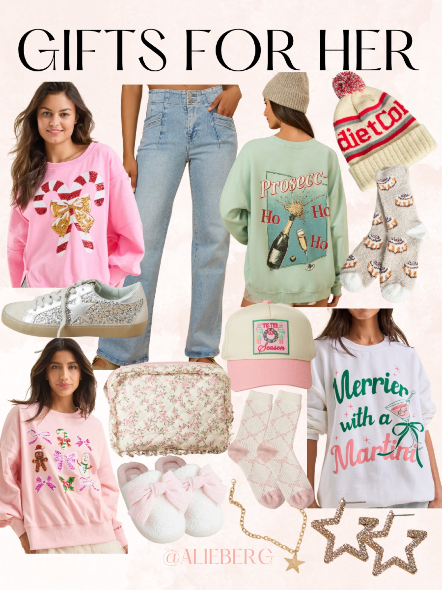Some of the cutest gifts for her!💗


Christmas sweatshirts, gifts for her under $100, gifts for her under $50, bow slippers. Fuzzy socks, makeup bag, stocking stuffers for her, jeans

#LTKFindsUnder100 #LTKFindsUnder50 #LTKGiftGuide