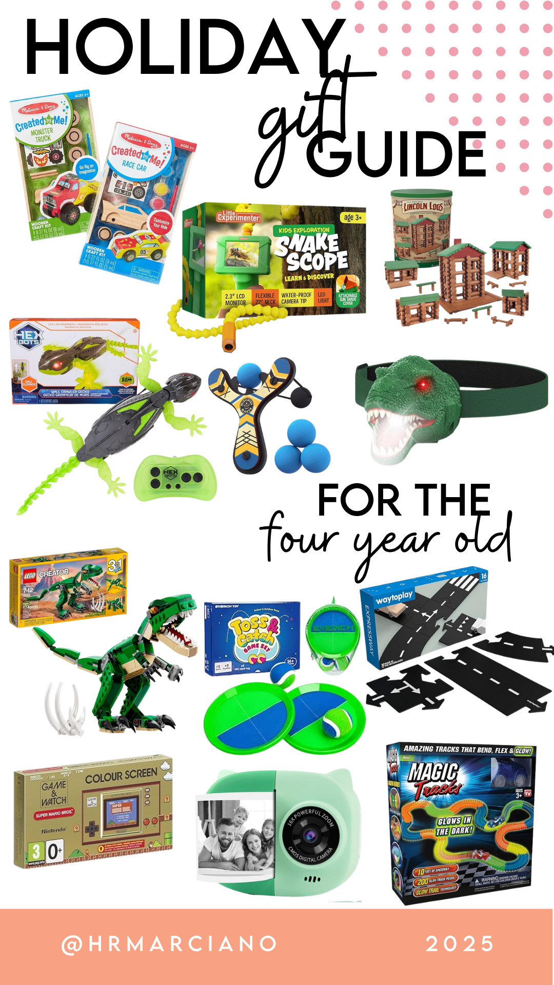 Gift guide for a four year old boy for Christmas or birthday gifts!  

 

#LTKGiftGuide #LTKKids