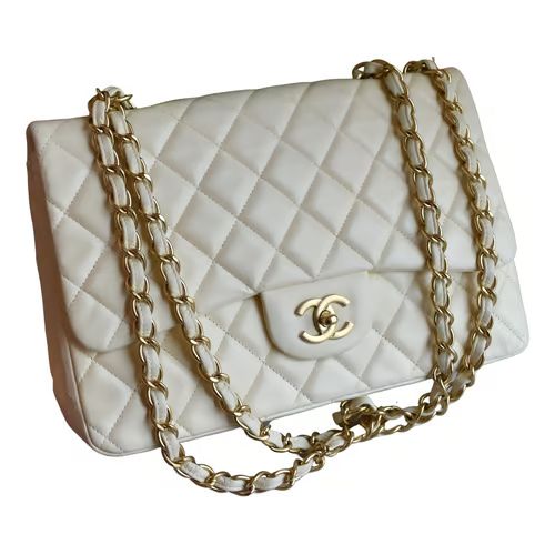 Timeless/Classique leather crossbody bag  - White 201 | Vestiaire Collective (Global)