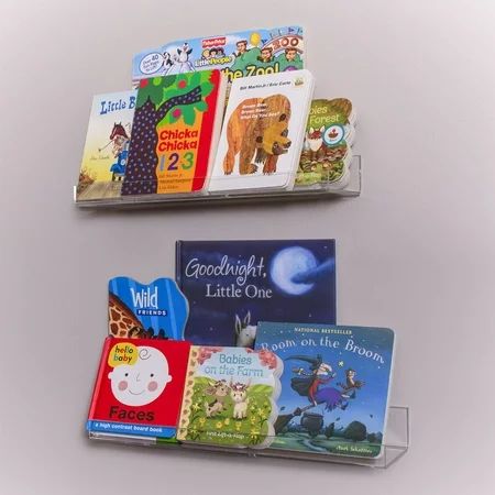 Acrylic Shelf Book Shelves, Spice Rack & Floating Display for Toys and Photos Bathroom shelf for Mak | Walmart (US)