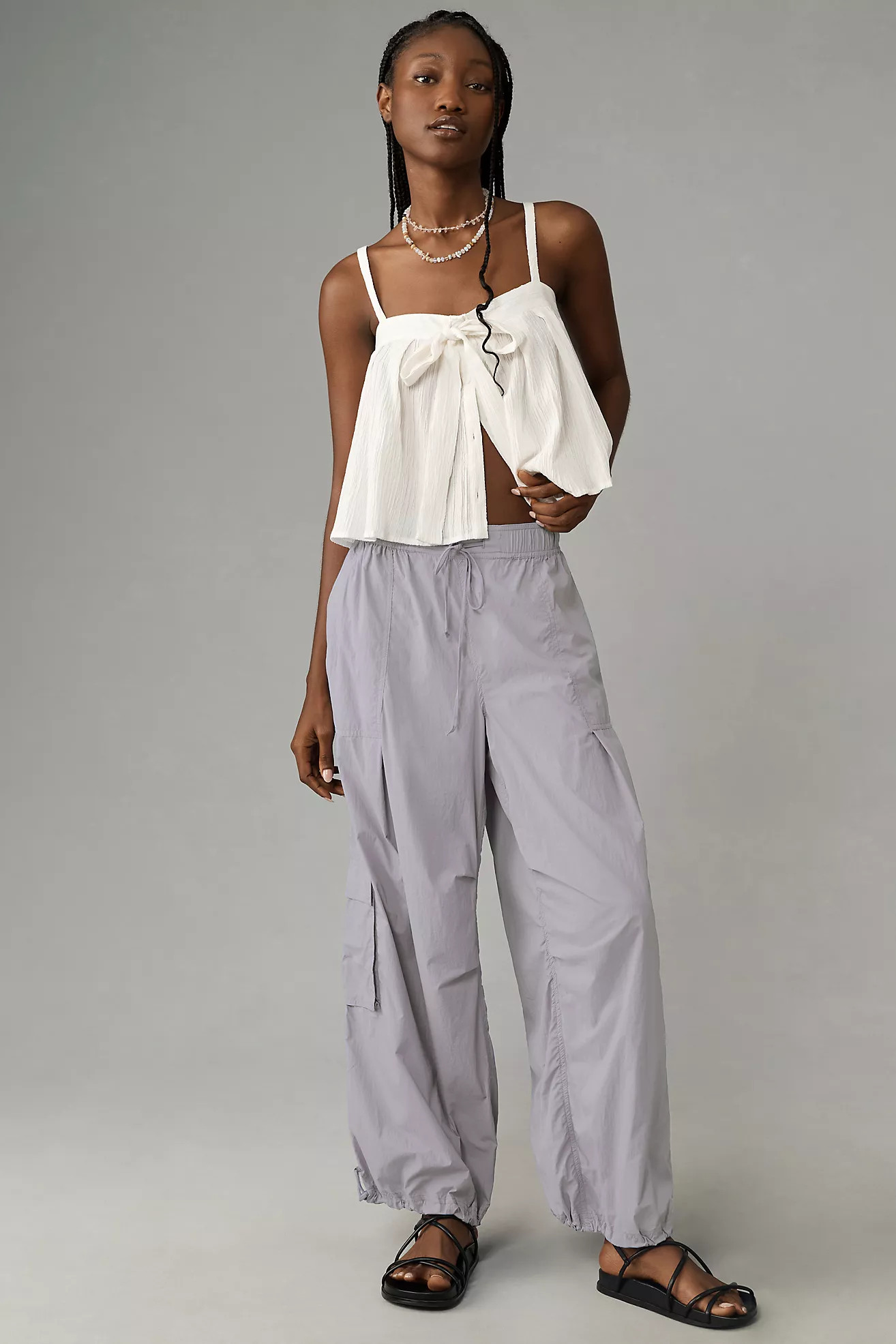 Daily Practice by Anthropologie Base Jump Parachute Pants | Anthropologie (US)
