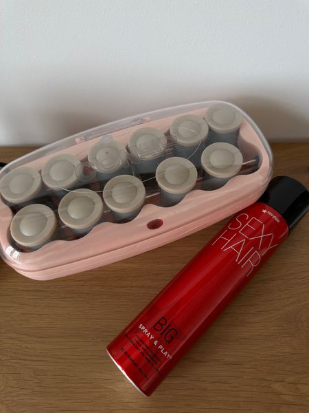Here’s what I used for my hot roller curls! @walmart #walmartbeauty #ad 