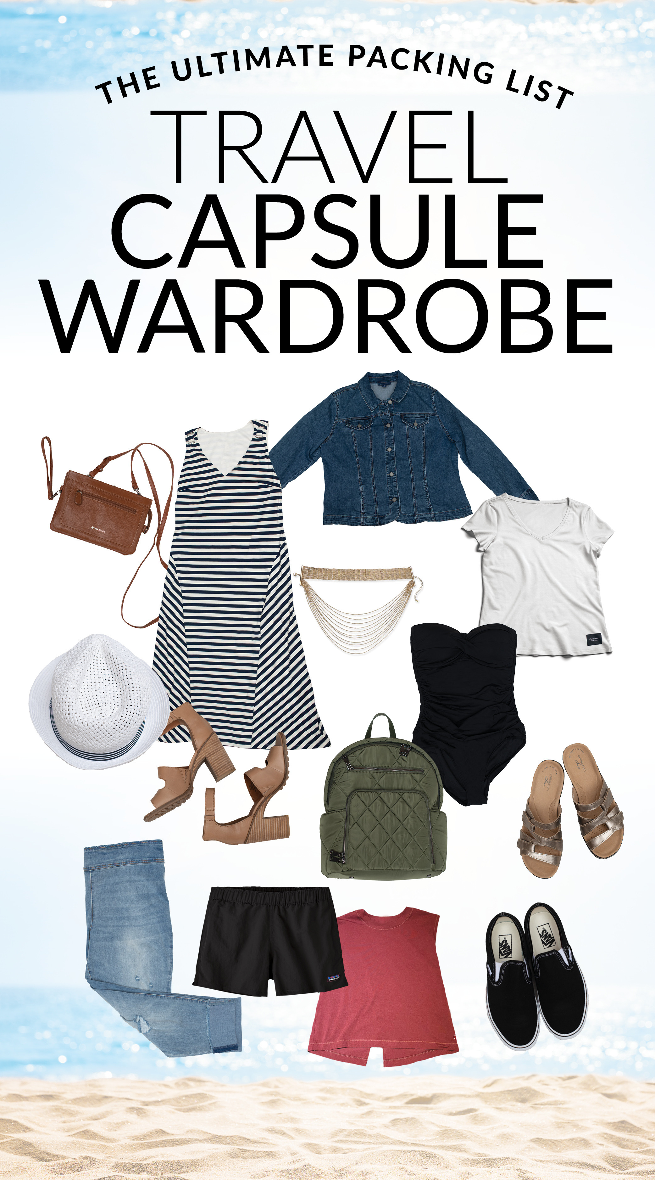 Do you overpack? Minimalist packing without sacrificing great style
makes travel easier and less stressful. Minimalist packing does not mean wearing the same outfit over and over, it means mixing and matching a well-curated capsule of pieces for a range of options. A capsule wardrobe! 

 #LTKSeasonal #LTKSwim #LTKTravel