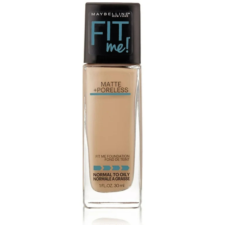 Maybelline New York Fit Me! Matte + Poreless Foundation, Classic Ivory [120] 1 oz | Walmart (US)