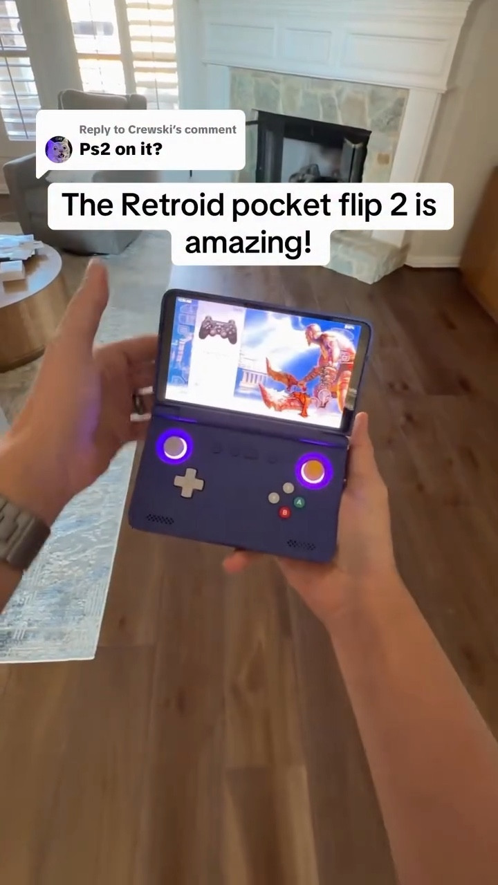 If you want to play bigger systems, the #retroidpocketflip2 is the one you want! #kahlagaming #kahlaDeals
