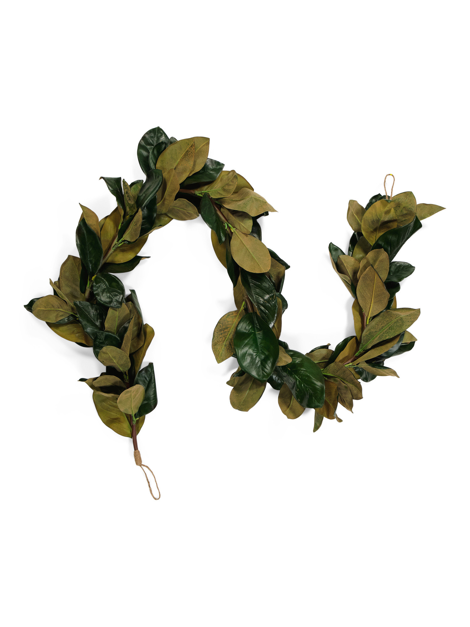 82in Artificial Magnolia Leaf Garland | TJ Maxx