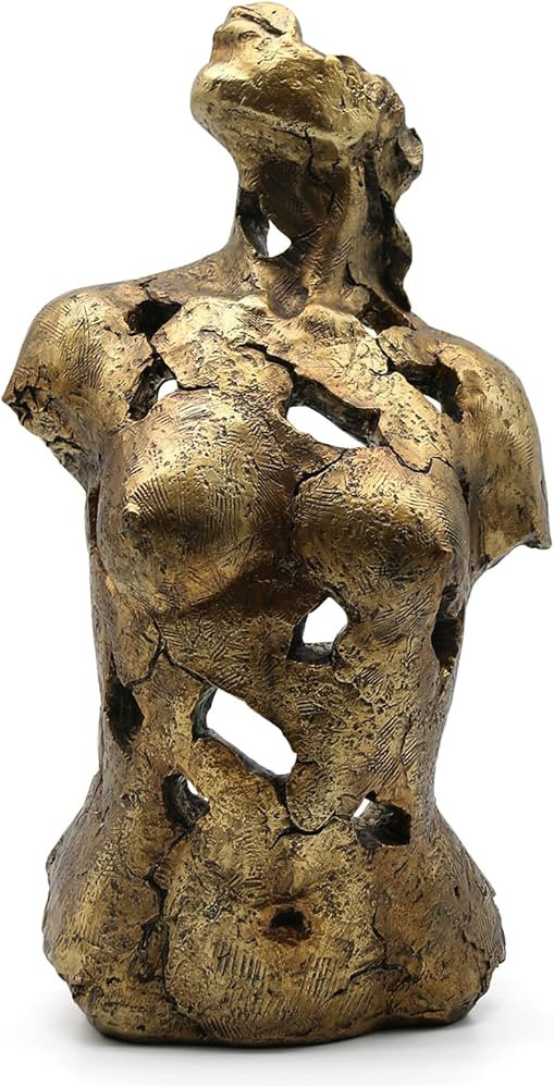 Lukitas Abstract Female Bust Statue and Sculpture, Body Figurine Art Decor, Beauty of Defects, Ae... | Amazon (US)
