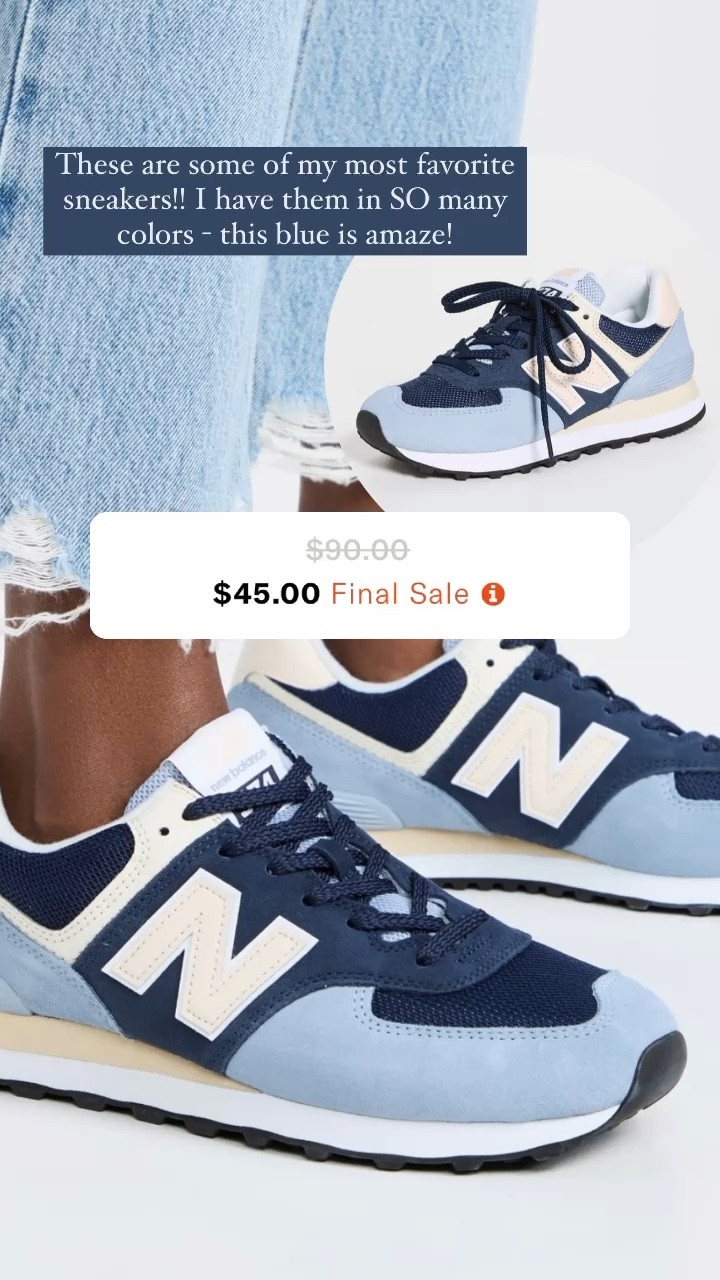 New balance sneakers on sale for 50% off! 

Sneakers on sale - sale alert - new balance 

#LTKGiftGuide #LTKshoecrush #LTKsalealert