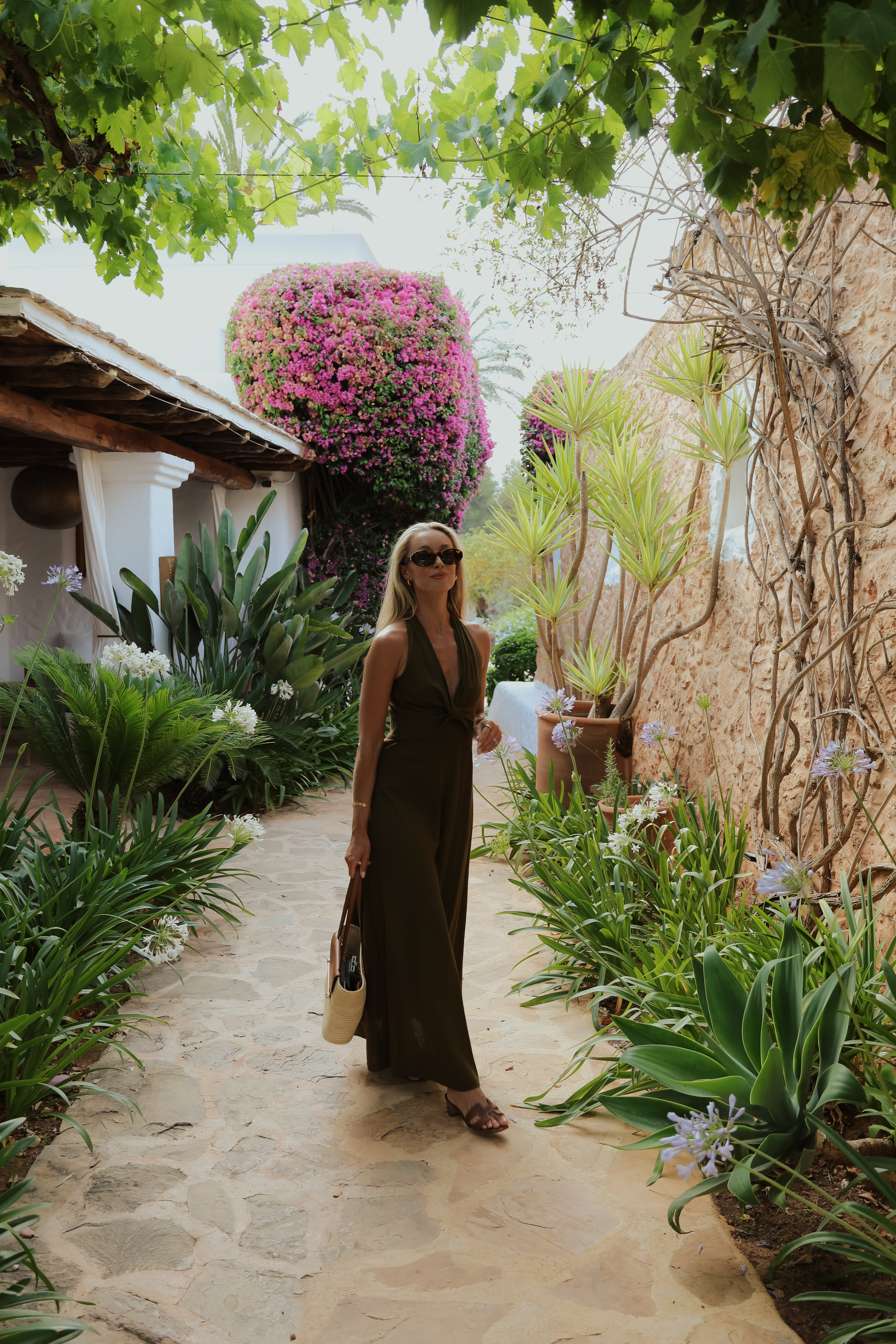 My favourite brown holiday dress 🫶🏻 Elegant, holiday style, Ibiza outfits, Ibiza style, holiday wardrobe. 

 #LTKuk #LTKsummer #LTKdresses