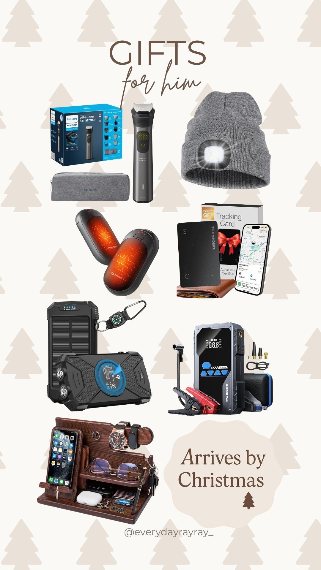 Amazon Gifts for Him 🎁✨
Last-minute ideas that still arrive before Christmas!
Rounded up practical gadgets, outdoor essentials, and stocking stuffer favorites he’ll actually use 🤎📦

From hand warmers to jump starters to everyday organizers — these are easy wins for any guy on your list (husband, dad, brothers, or the hard-to-shop-for ones 👀).

#giftguide #giftsforhim #amazongiftsforhim #lastminutegifts #arrivesbychristmas #amazonfinds #stockingstuffersforhim #ltkformen #giftideasforhim

#LTKSeasonal #LTKGiftGuide #LTKHoliday