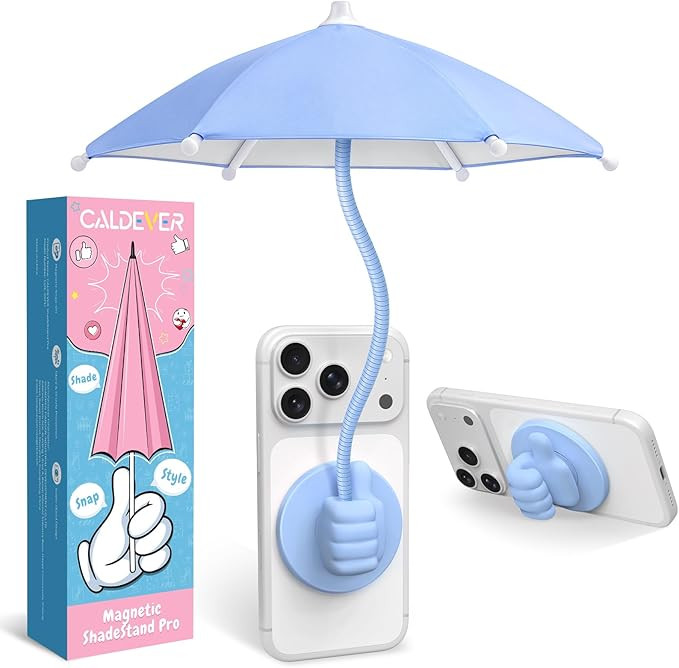 Phone Umbrella for Sun Shade Magnetic: Universal Thumbs Up Anti-Glare Umbrella Holder for iPhone ... | Amazon (US)