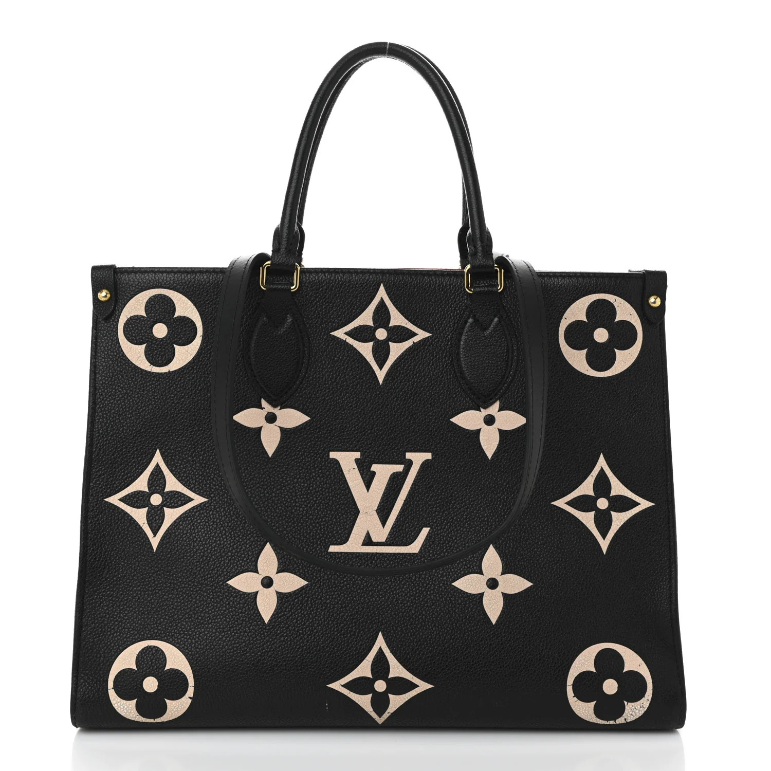 Louis Vuitton Empreinte Monogram Giant Onthego MM Black Beige 1756662 | FASHIONPHILE (US)