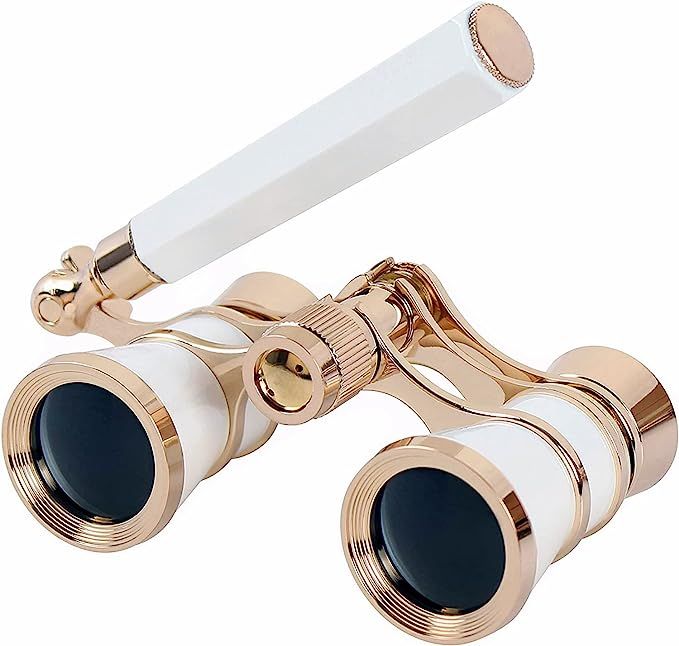 Opera Glasses Binoculars 3X25 Theater BK7 Optical Glass Portable Telescope Gift for Adults Kids W... | Amazon (US)