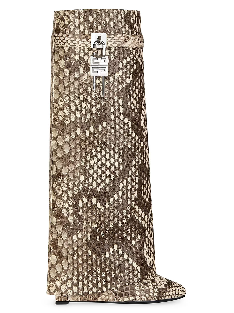 Shark Lock Boots Wide Fit In Python | Saks Fifth Avenue