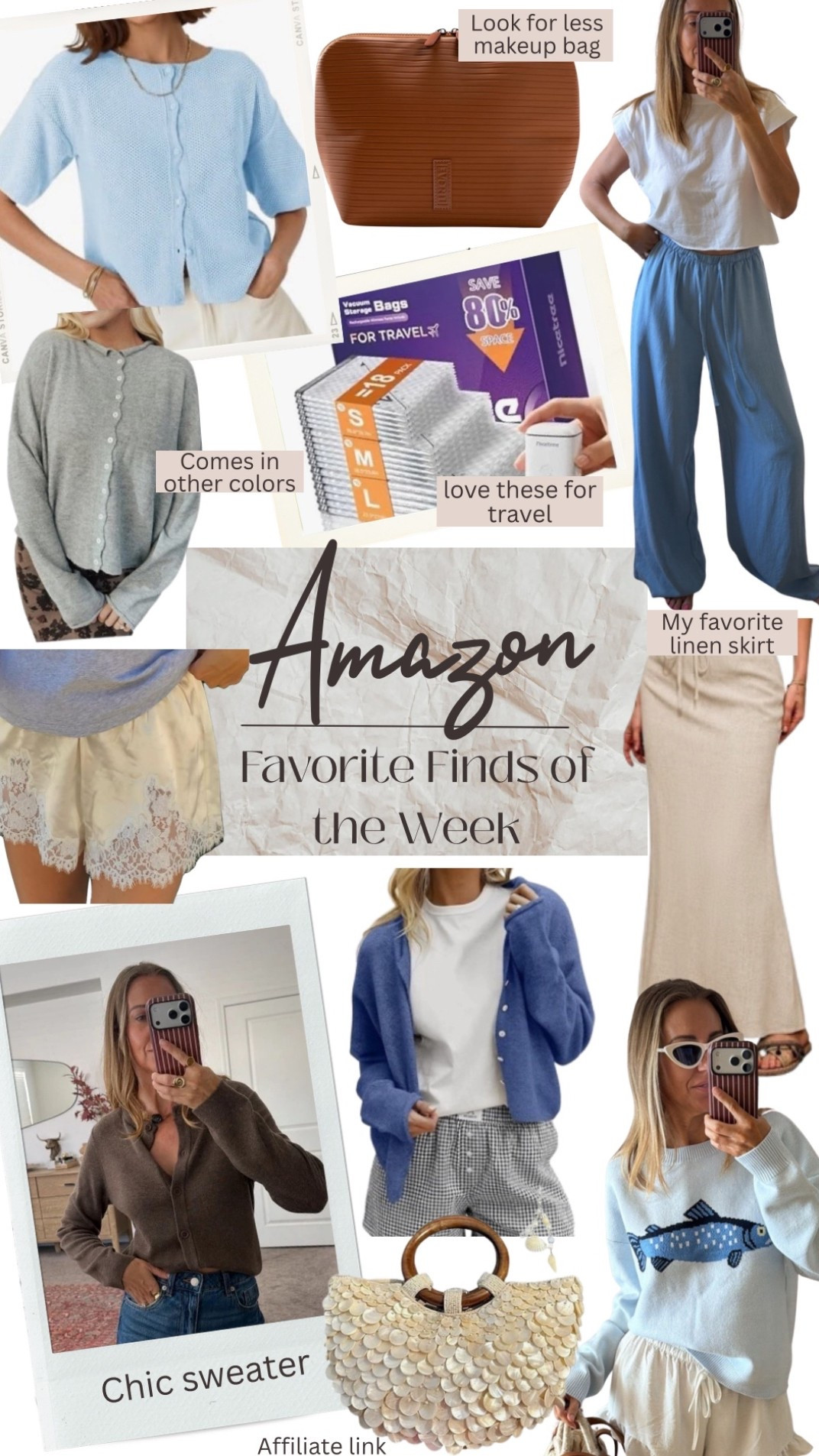 Amazon favorite finds of the week

#LTKSeasonal #LTKootd