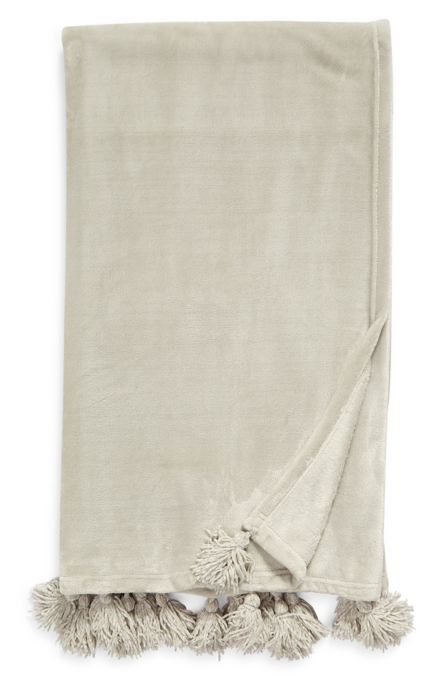 Bliss Plush Tassel Throw | Nordstrom