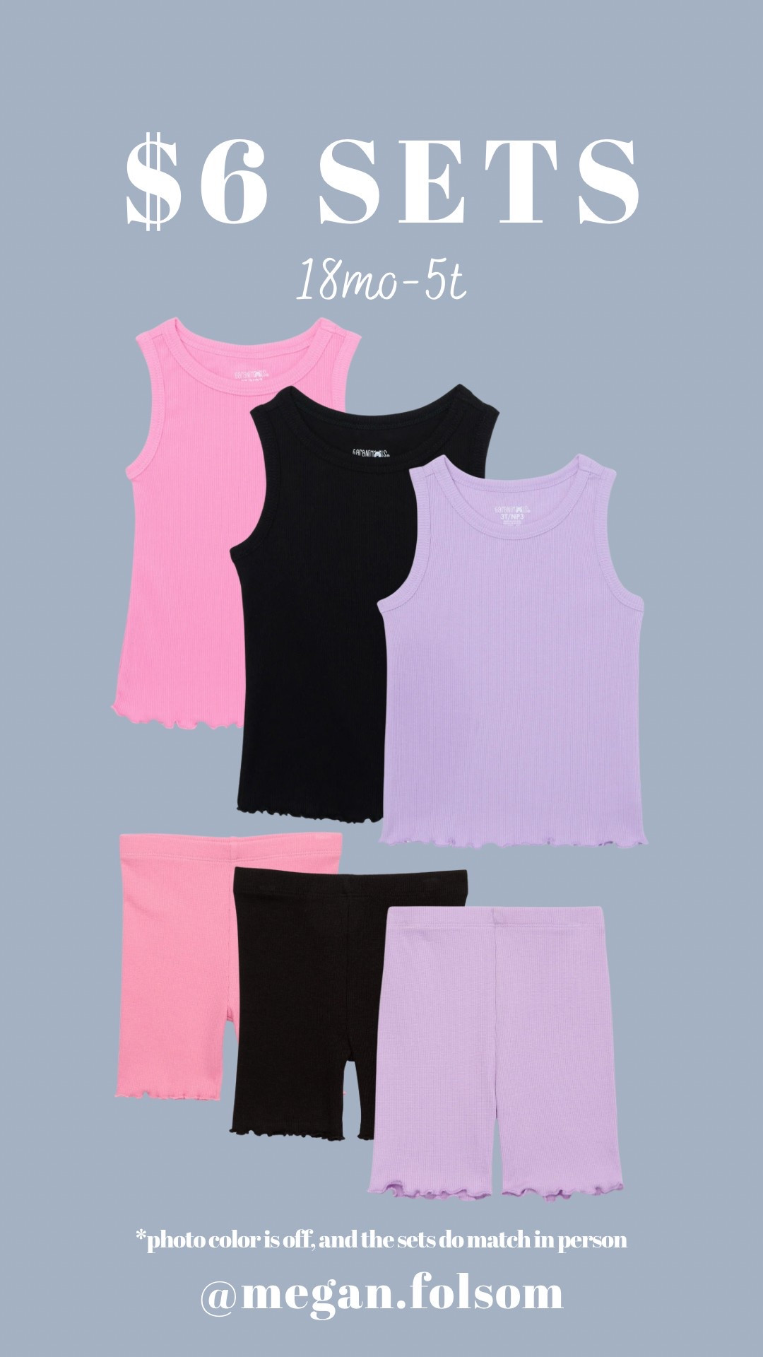 Found the cutest summer outfits for toddler girls! These are available in for baby girls in size 18 months up to 5T! The ribbed tanks and ribbed shorts are so affordable and available in plenty of other colors! My little girl will definitely be wearing these to park play dates, camping and as vacation outfits for all of our summer travels. 

#LTKFindsUnder50 #LTKKids #LTKSeasonal