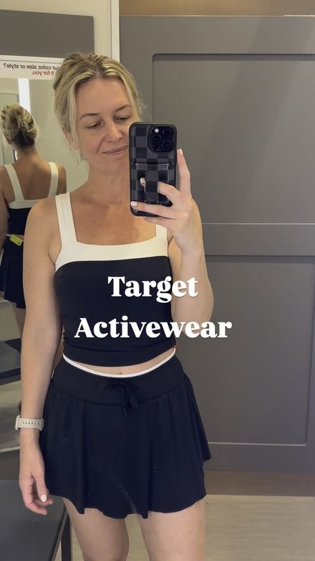 Anyone else loving all the activewear that target keeps on dropping? Meredith Blake vibes! Shop before the styles are gone for good! #joylab #targetactive #fitmoms #tennisoutfits 

#LTKSaleAlert #LTKFitness #LTKActive
