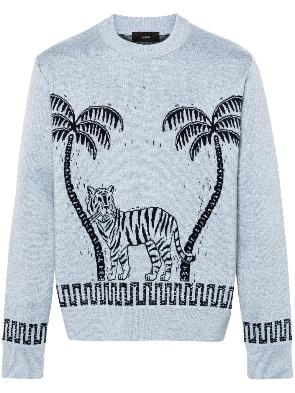 AlanuiWood Block patterned-jacquard jumper$1,498Import duties included | Farfetch Global
