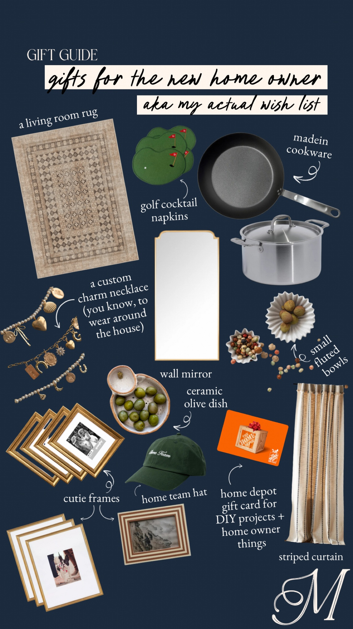 Gifts for the new homeowner — aka me, myself, and I 🙋🏻‍♀️! This is everything I would love to receive this year as I continue to settle into my new home. 

#LTKGiftGuide #LTKHoliday #LTKSaleAlert