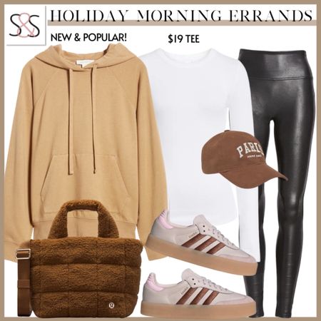 A good hoodie and leggings is an essential weekend outfit. Whether you’re on your way to the gym or picking up that latte, this outfit empowers your comfort  

#LTKHoliday #LTKfindsunder50 #LTKover40