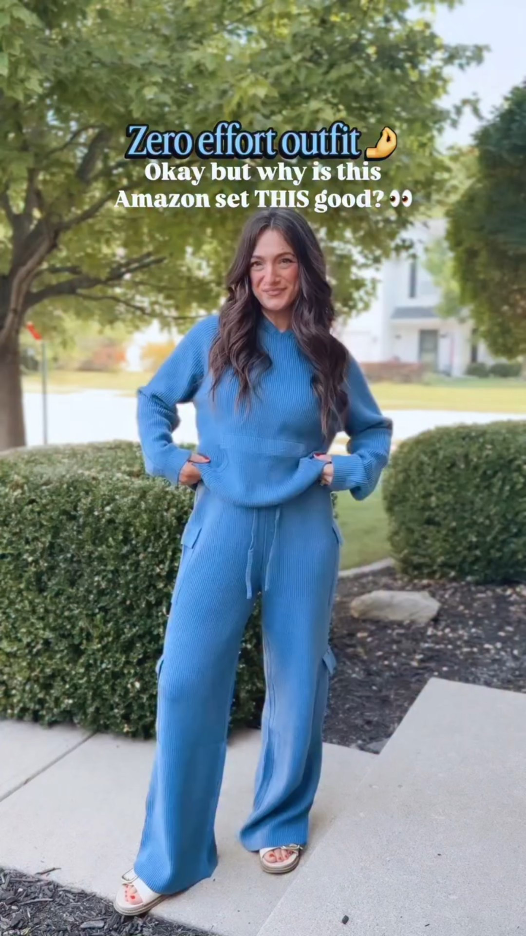  😘 An @amazonfashion set that’s literally the easiest way to feel put together! Perfect for school drop off, running errands, or house chores 😜 If I’m trying to look “put together” without actually trying? This is the set I’m putting on! The fabric is soft, the fit is flattering, and it’s one of those sets that makes you feel cute even on your tired days 👏 #loungewearset #momonthego #casualoutfitideas #cozystyle #ootdmom #falloutfitinspo #amazonfallfashion #styleover30

#LTKStyleTip #LTKFindsUnder50 #LTKActive