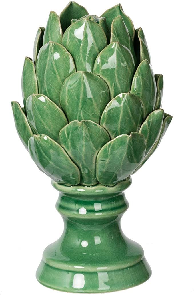 A&B Home Helsa Blooming Artichoke Accent, Small Classic Vintage/Green | Amazon (US)