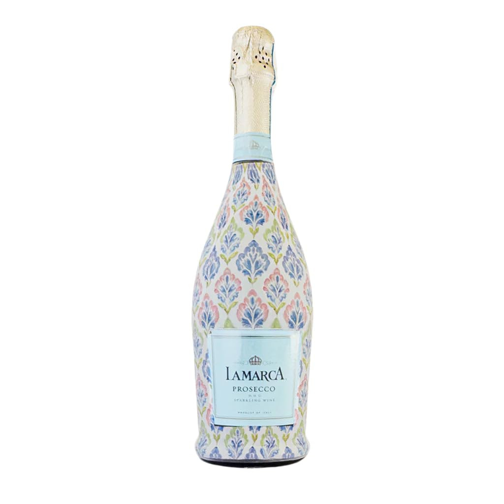beaubottles Grandmillenial Pastel Jewels Custom Wine Label Wrap for La Marca 750ml Champagne Bott... | Amazon (US)