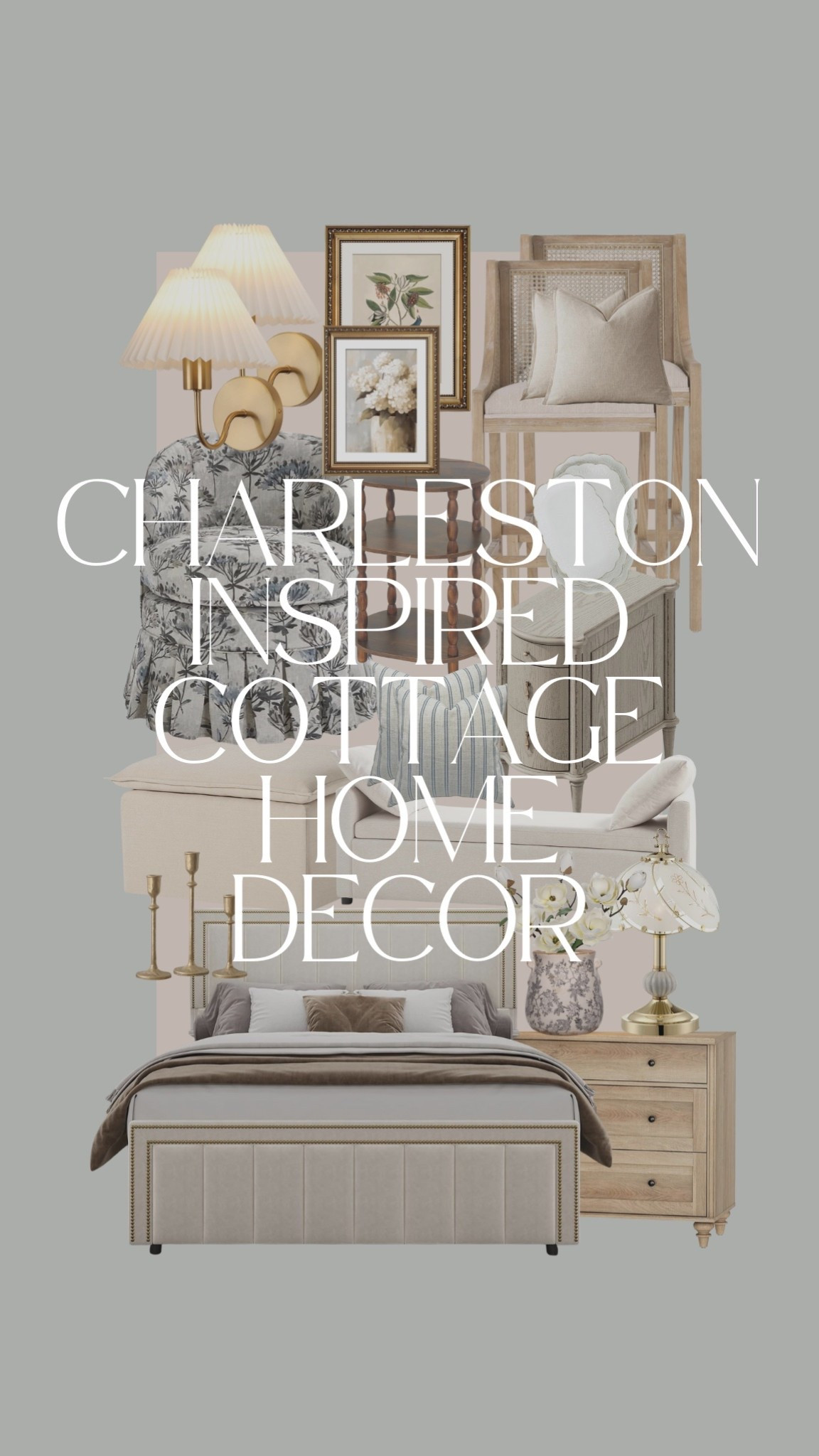 A Charleston inspired cottage look for the home. These decor and furniture finds feel classic, lived in, and perfectly collected.

#LTKHome #LTKdayinmylife #LTKSeasonal