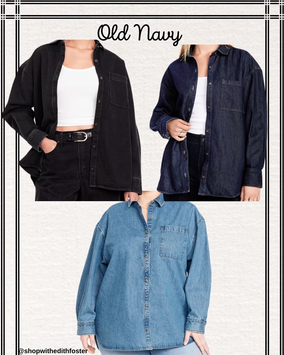 Old Navy - Boyfriend Button-Down Jean Tunic

#winterdenim 

#LTKmomlife #LTKValentine #LTKgrwm