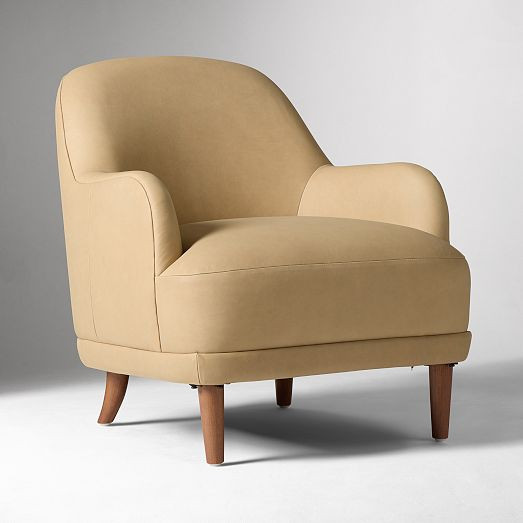 Emmie Leather Chair | West Elm (US)
