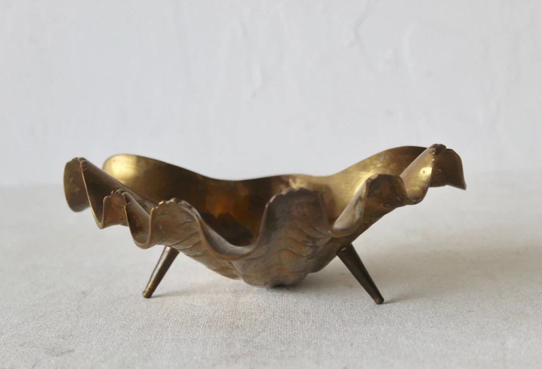 Ben Seibel Style Clam Shell Catchpot Tray Dish Seashell Scallop - Etsy | Etsy (US)