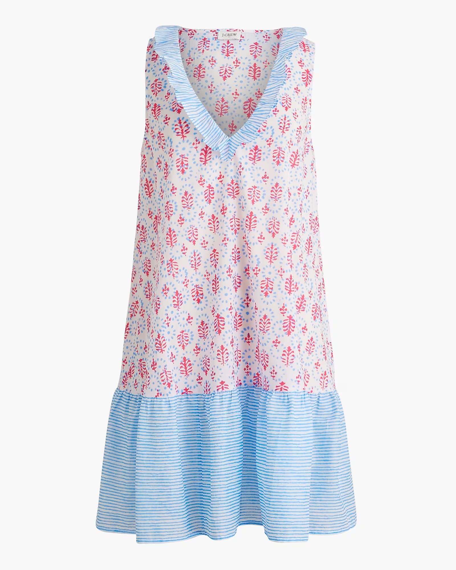 Ruffle tiered mini dress | J.Crew Factory