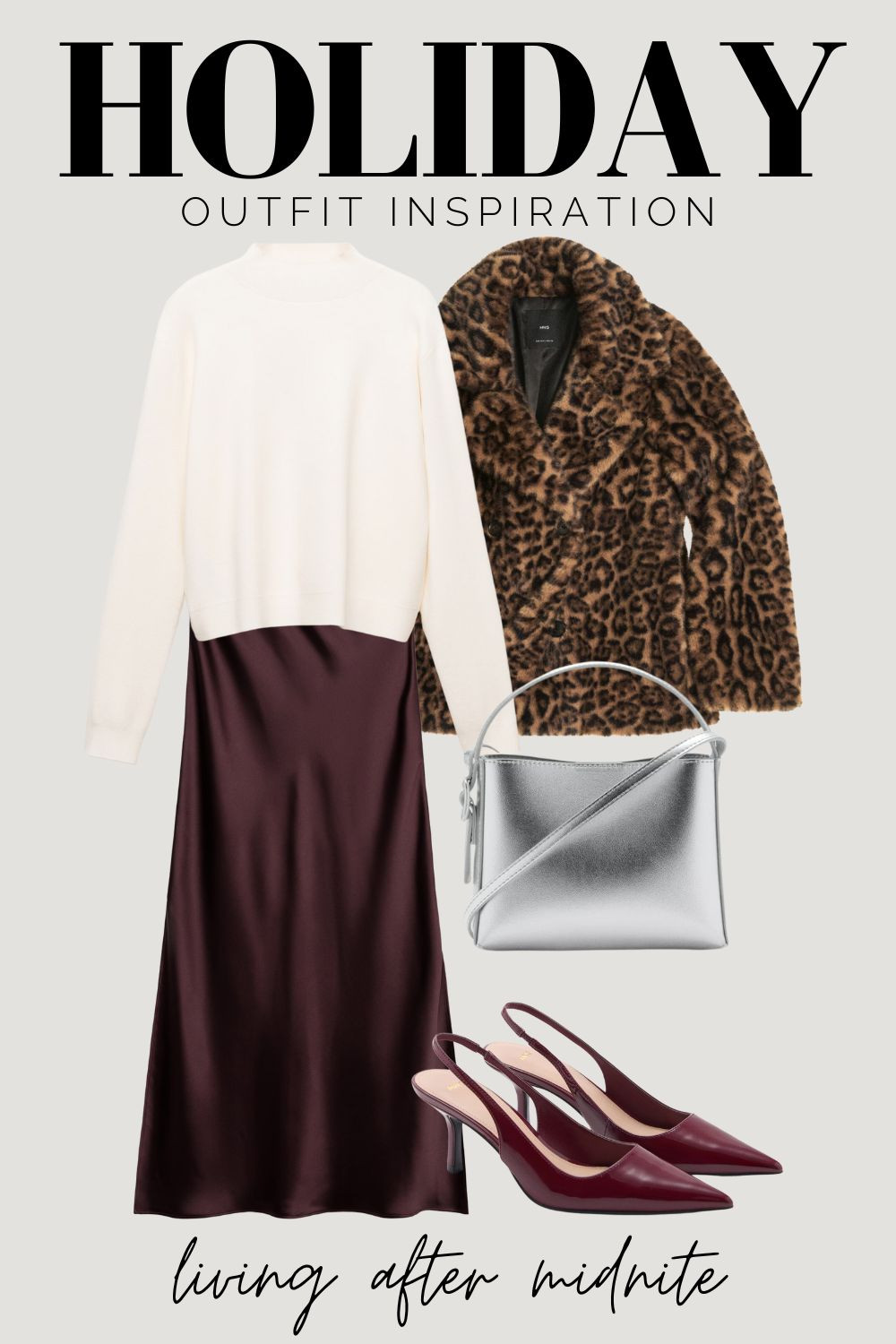 Cozy christmas outfit, Christmas outfits, holiday outfits, holiday party outfit, slip skirt, mango 

 #LTKHoliday #LTKSeasonal #LTKStyleTip