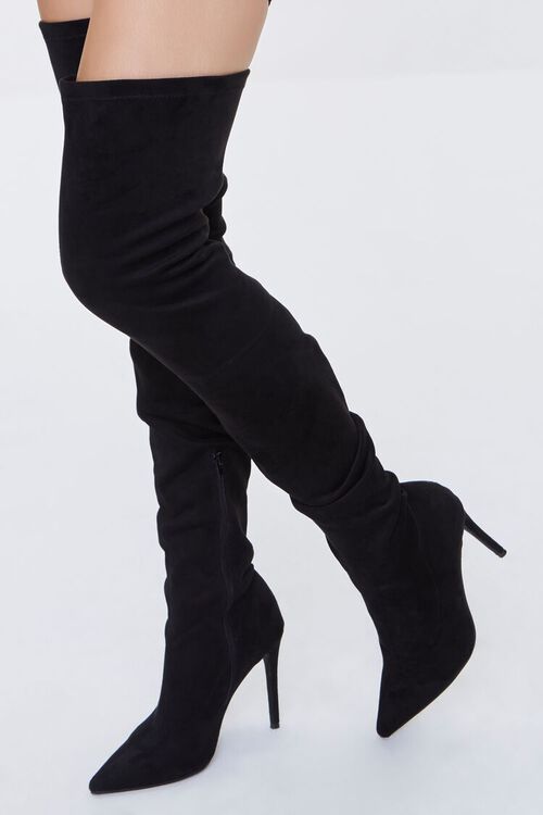 Over-the-Knee Stiletto Boots | Forever 21 (US)