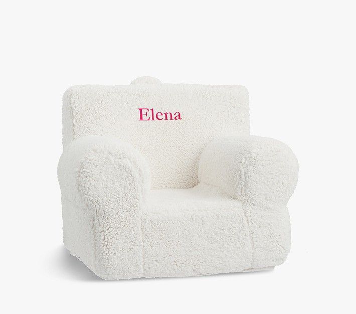 Anywhere Chair®, Cream Sherpa | Pottery Barn Kids