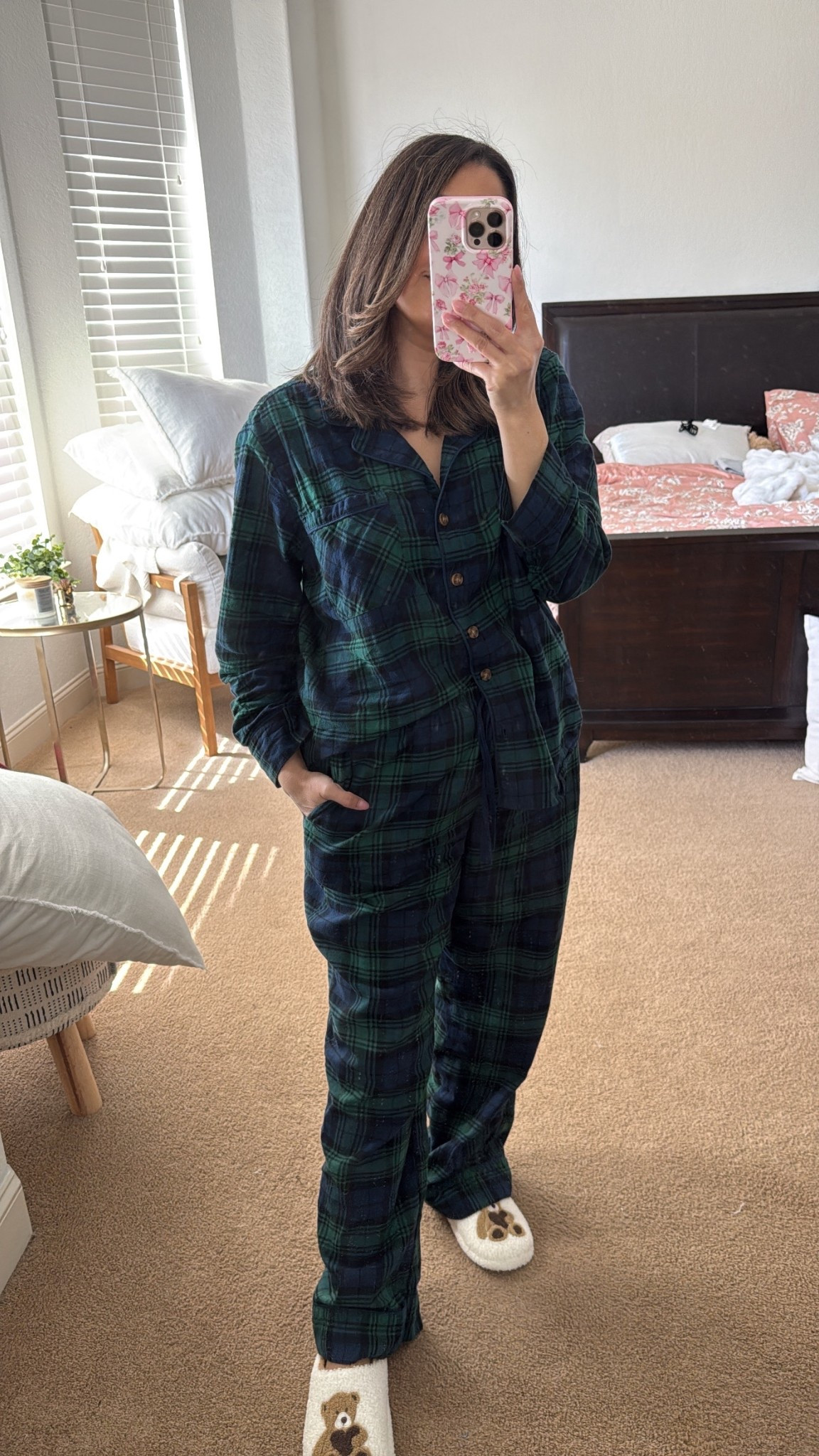 Can never go wrong with a classic colored flannel set of pj’s. I sized up to a large @target 

#LTKFamily #LTKGiftGuide #LTKHoliday