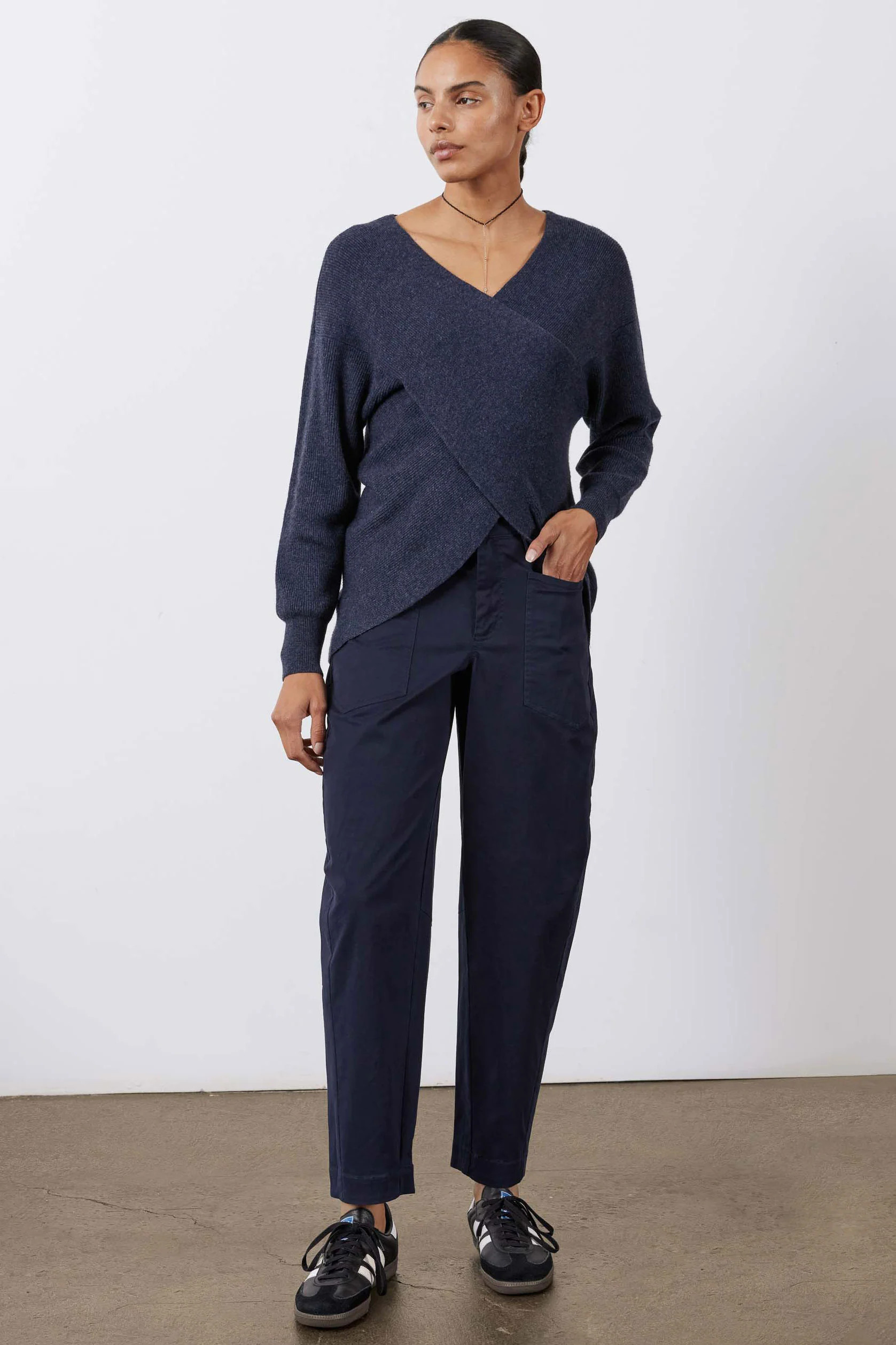 The Slouchy Soft Twill Pants | Ruti