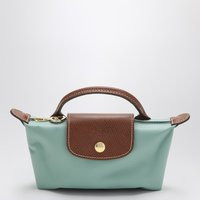 Longchamp Le Pliage Original Celadon Clutch Bag | Balardi (US & Canada)