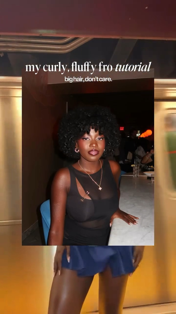 my hair is finally long and thick enough for this style so best believe I’m taking FULL advantage and enjoying this stage 🤭

products mentioned:
@myrevair hair dryer
@sheamoisture volume cream
@rizoscurls strong hold gel