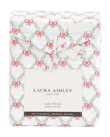 Bow Trellis Sheet Set | TJ Maxx