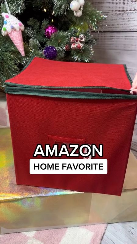Amazon Home Favorite - Christmas Ornament Storage Box Organization 

#LTKFind #LTKSeasonal #LTKhome