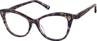 Zenni Women's Cat-Eye Glasses Purple Tortoiseshell Plastic Full Rim Frame | Zenni Optical (US & CA)