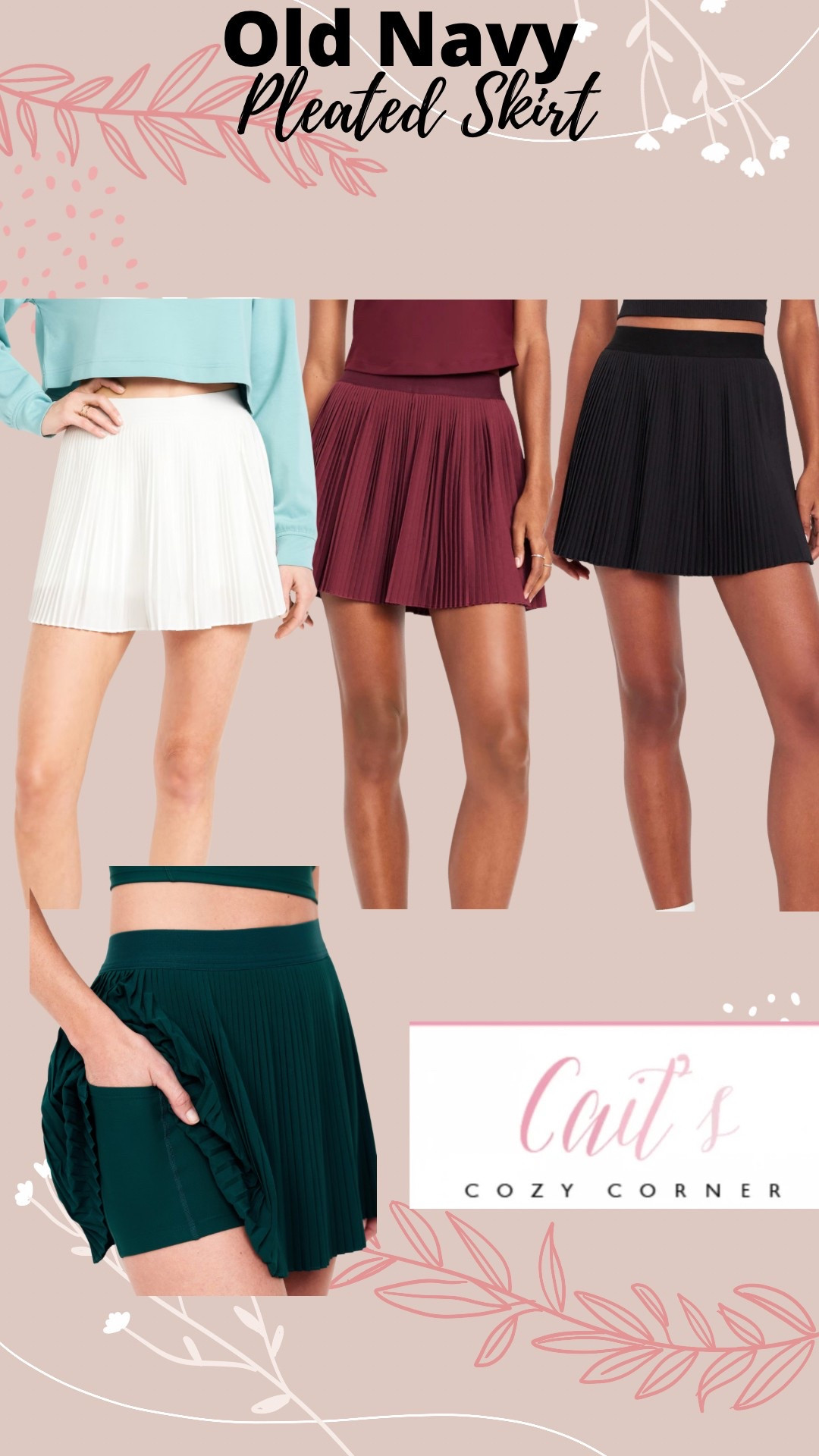 Pleated skirt at old navy is 50% off 

#LTKWatchNow #LTKSeasonal #LTKStyleTip