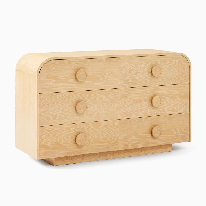 Statement Knob 6-Drawer Dresser (56") | West Elm (US)