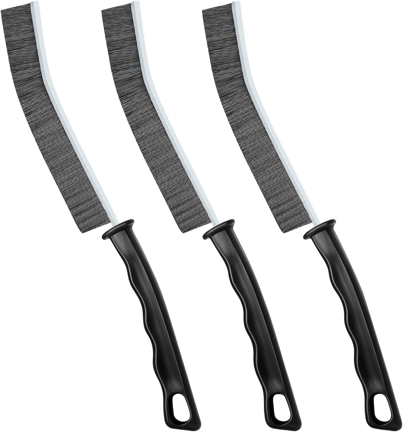 Crevice Cleaning Brush，Hard-Bristled Grout Brush，2026 New Multifunctional Gap Cleaning Brush Tool，Dead Corners Brushes for Bathroom Kitchen Tiles Window Door Slots，3pcs | Amazon (US)