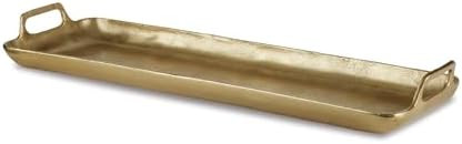 Signature Design by Ashley Posy Contemporary Decorative Metal Serving Tray with Handles, Display ... | Amazon (US)