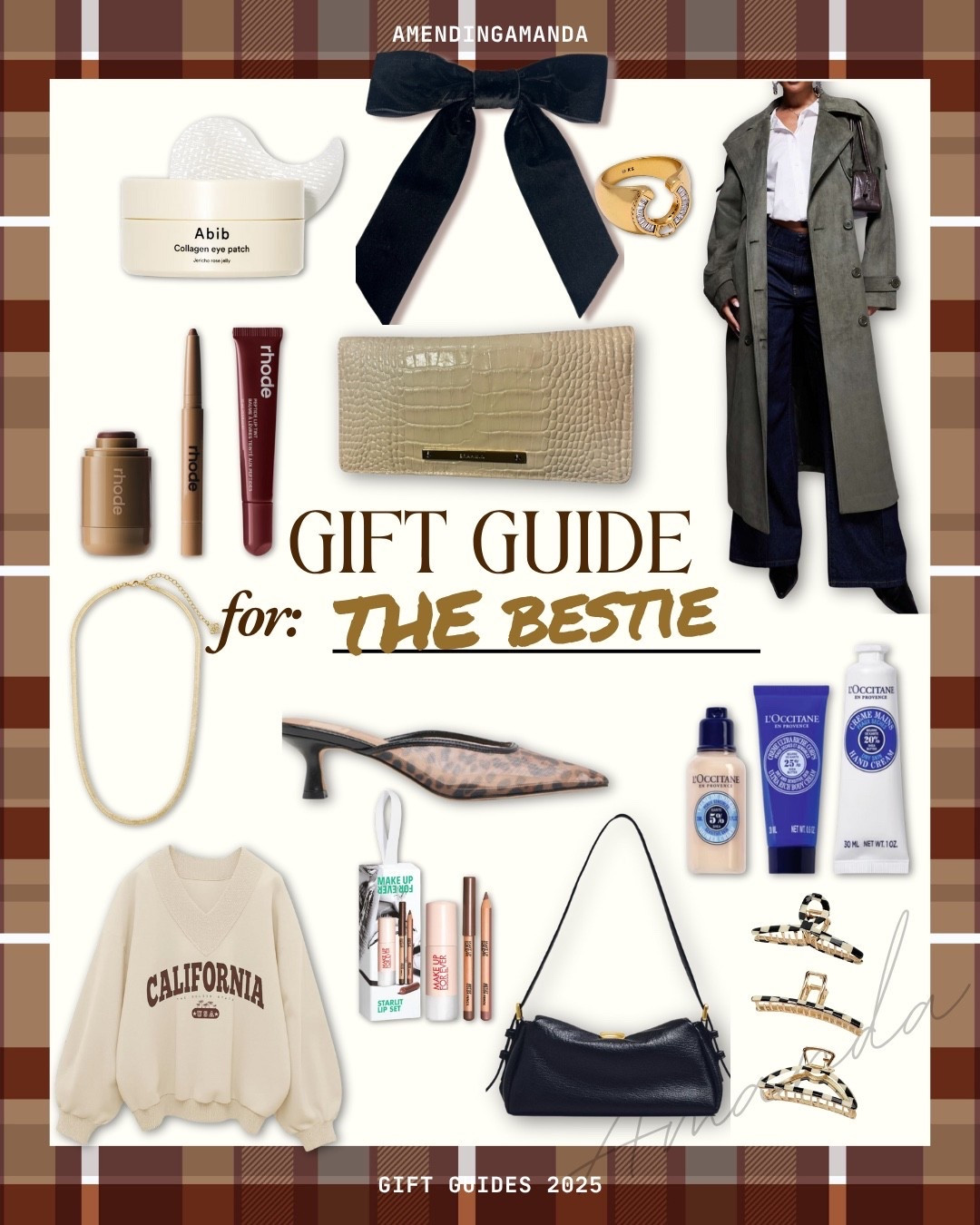Gift Guide for your bestie 👯‍♀️

Makeup, skincare, jacket, purse, gift set, jewelry, necklace, wallet, sweater, heels, leopard, gifts for your best friend, bff 

#LTKHoliday #LTKGiftGuide #LTKCyberWeek
