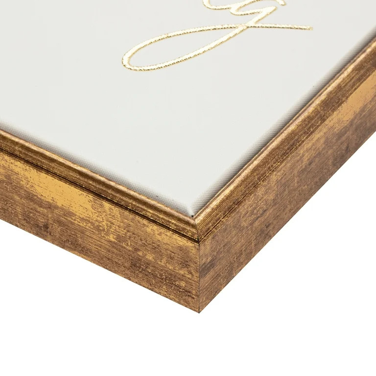 Merry Everything Framed 3-D Foam Foil Emb Canvas Print | Walmart (US)