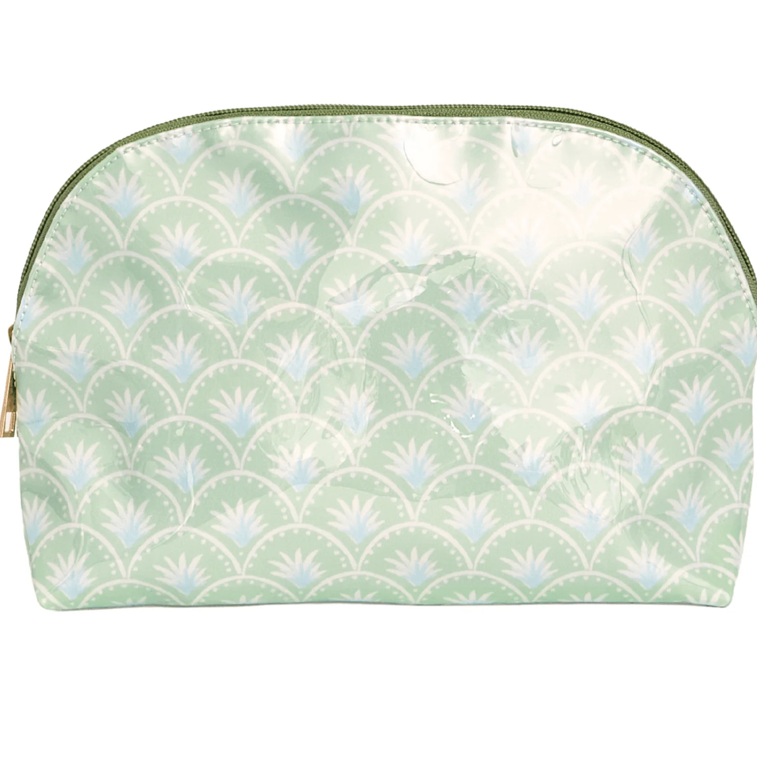 Clear Coated Pouch | Sprinkled With Pink